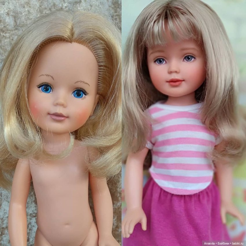 Кимберли с обновленным макияжем