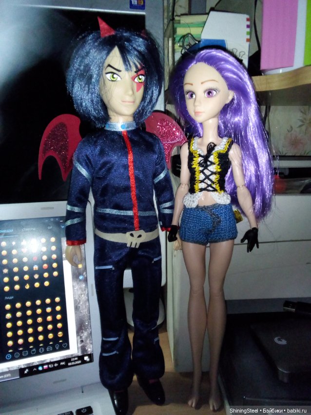 Ада и её любимый — Гибриды шарнирных кукол (не БЖД): подбор тела (фото 4)