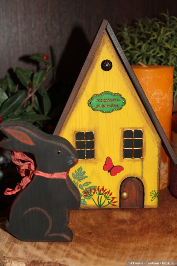 Домики, зайчики и подготовка к Пасхе