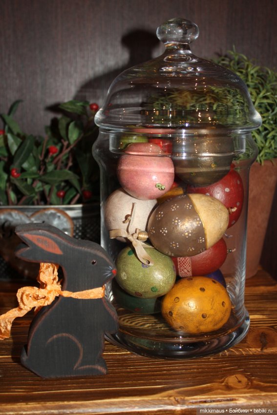 Домики, зайчики и подготовка к Пасхе