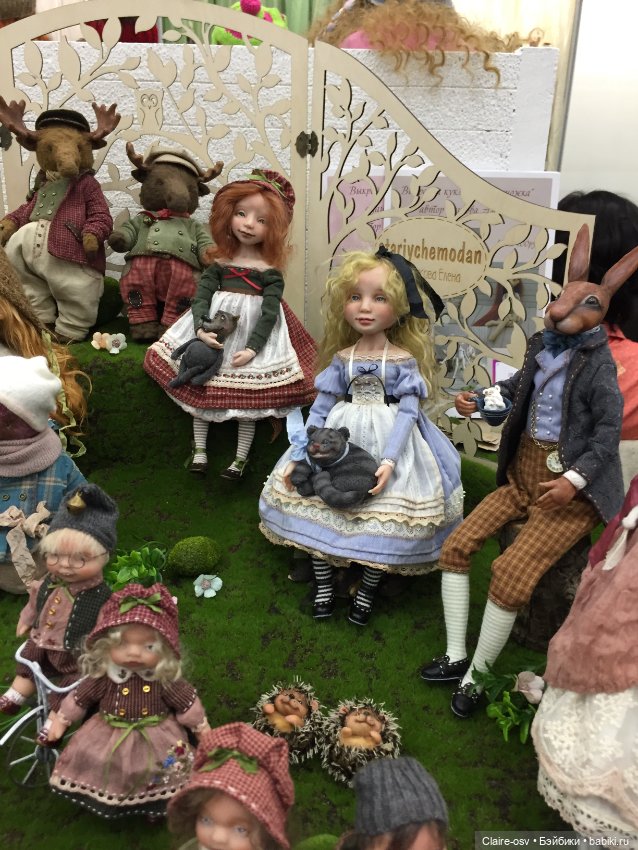 Весенний бал авторских кукол на Тишинке - ч2