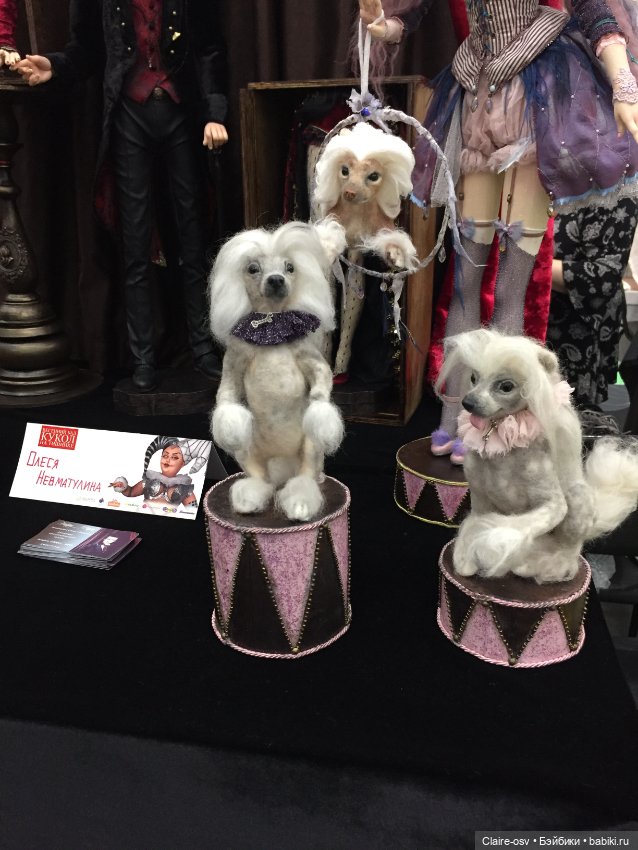 Весенний бал авторских кукол на Тишинке - ч1