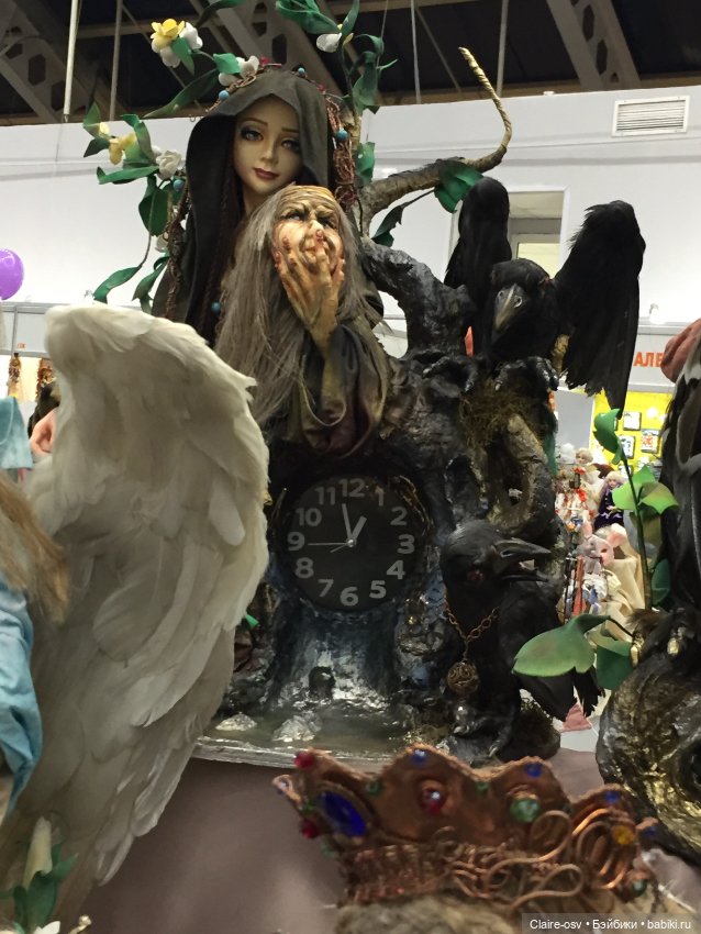 Весенний бал авторских кукол на Тишинке - ч2
