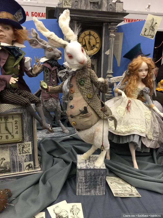 Весенний бал авторских кукол на Тишинке - ч1