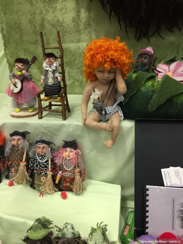 Весенний бал авторских кукол на Тишинке - ч1