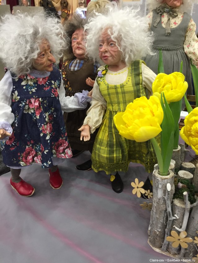 Весенний бал авторских кукол на Тишинке - ч1