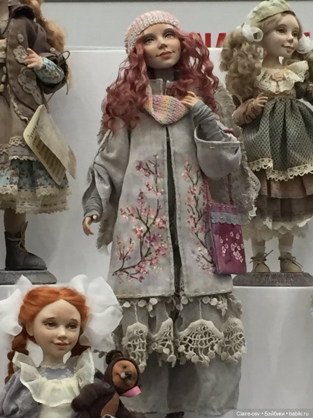 Весенний бал авторских кукол на Тишинке - ч1