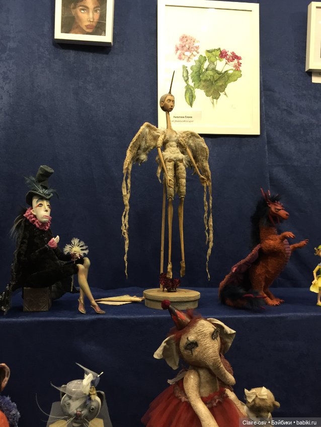 Весенний бал авторских кукол на Тишинке - ч3