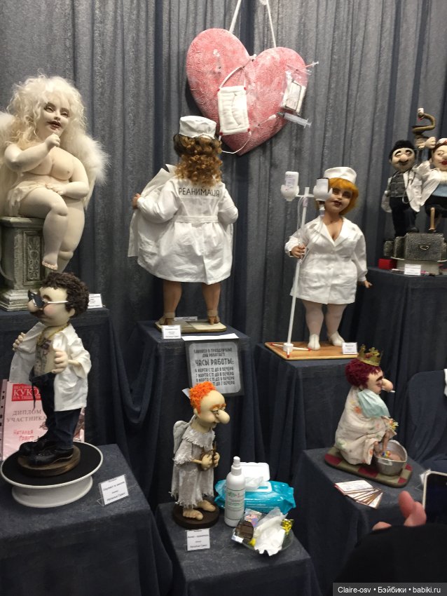 Весенний бал авторских кукол на Тишинке - ч1