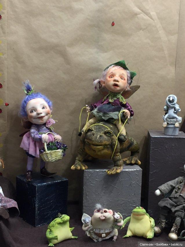 Весенний бал авторских кукол на Тишинке - ч2