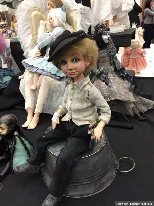 Весенний бал авторских кукол на Тишинке - ч2