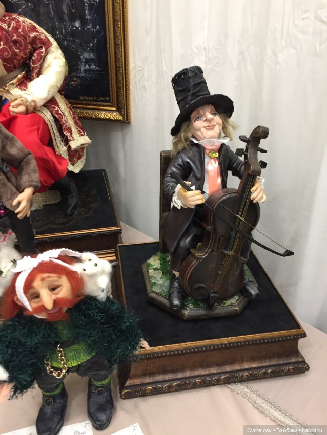 Весенний бал авторских кукол на Тишинке - ч2