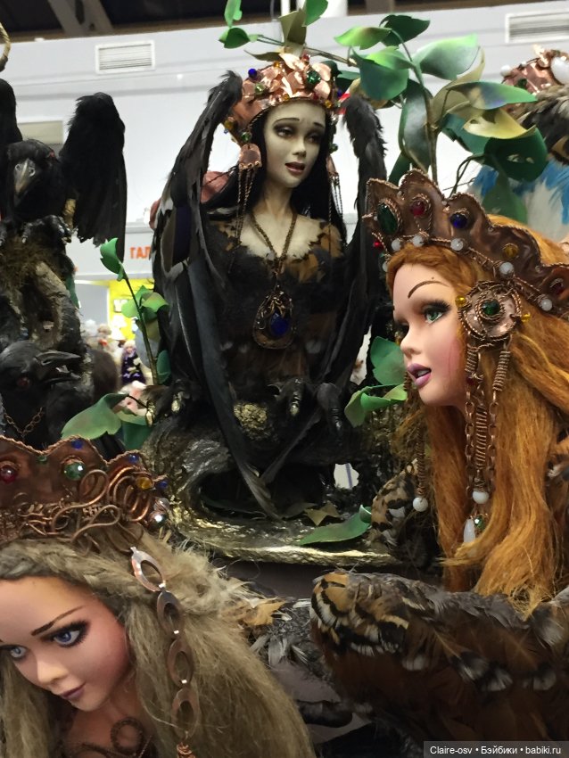 Весенний бал авторских кукол на Тишинке - ч2