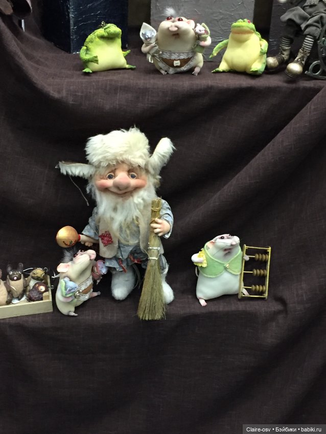 Весенний бал авторских кукол на Тишинке - ч2