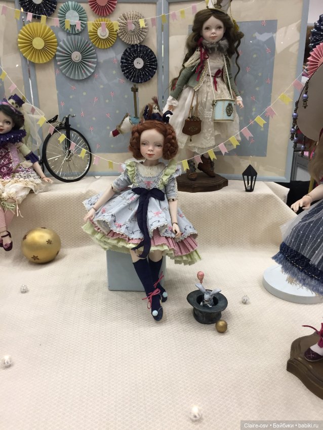 Весенний бал авторских кукол на Тишинке - ч1