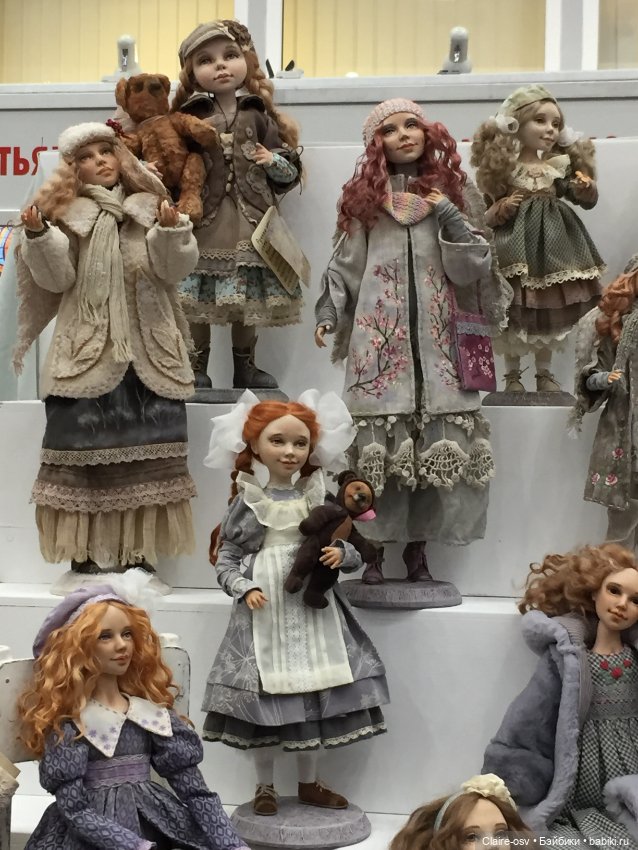 Весенний бал авторских кукол на Тишинке - ч1