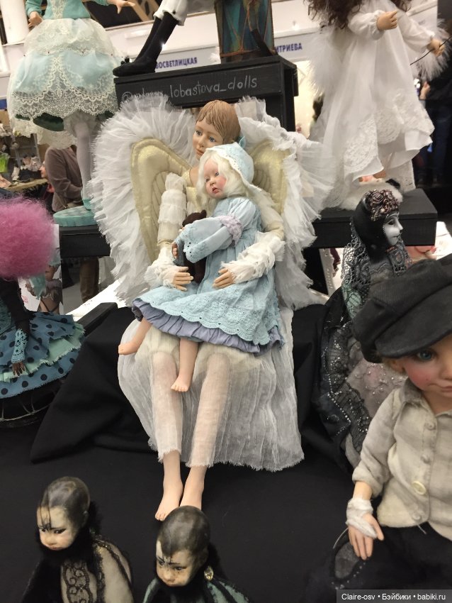 Весенний бал авторских кукол на Тишинке - ч2