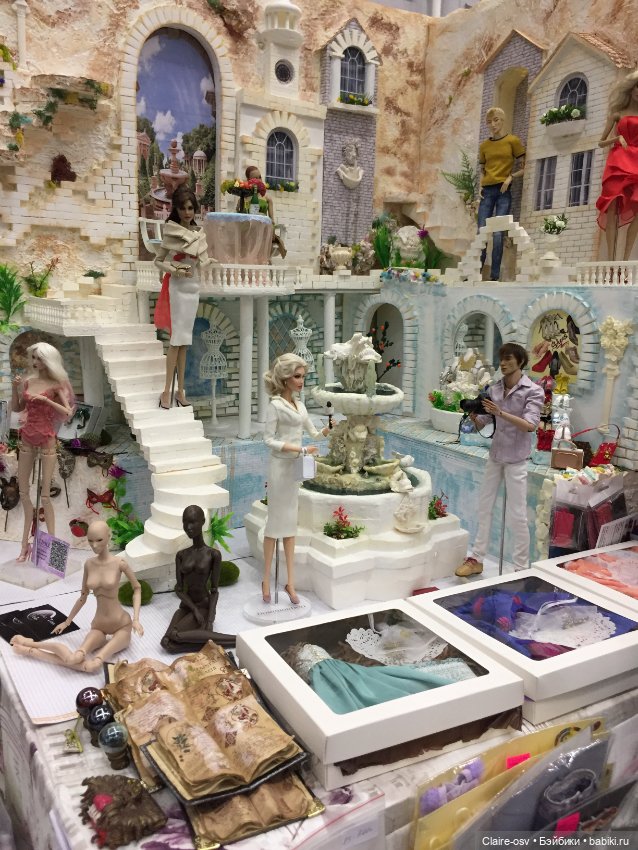 Весенний бал авторских кукол на Тишинке - ч1