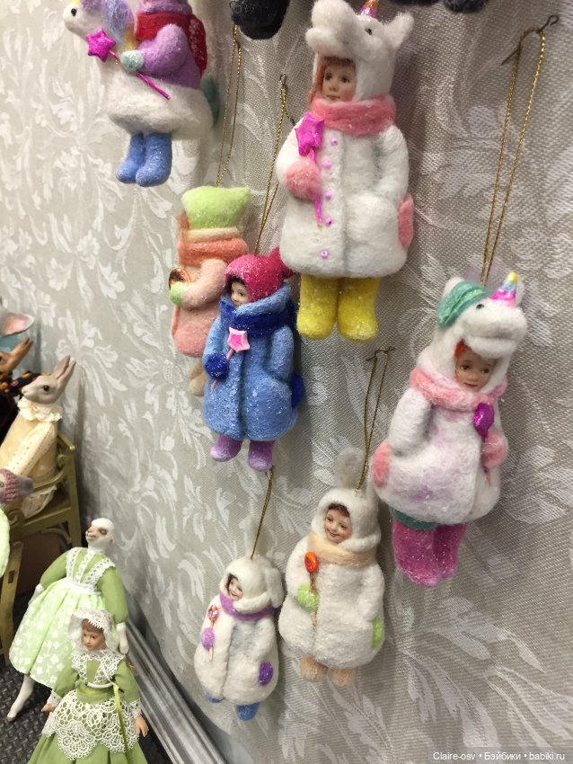 Весенний бал авторских кукол на Тишинке - ч1