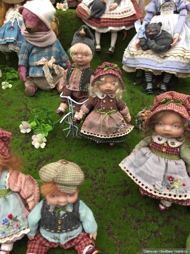 Весенний бал авторских кукол на Тишинке - ч2