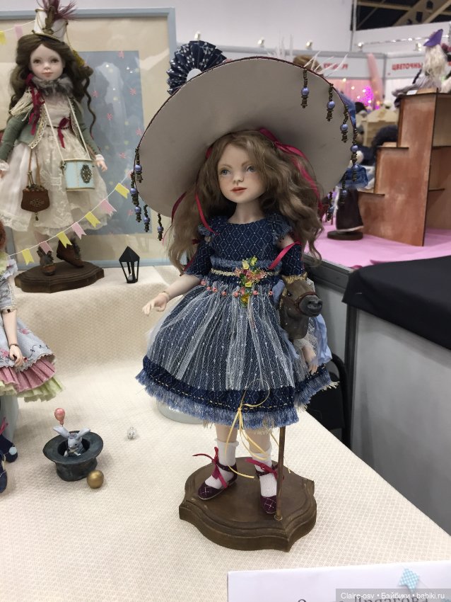 Весенний бал авторских кукол на Тишинке - ч1