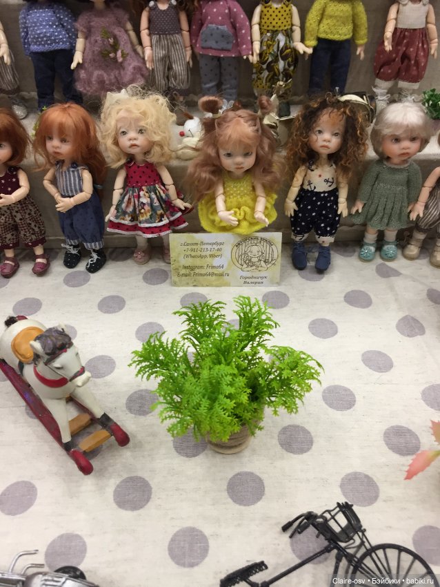Весенний бал авторских кукол на Тишинке - ч3