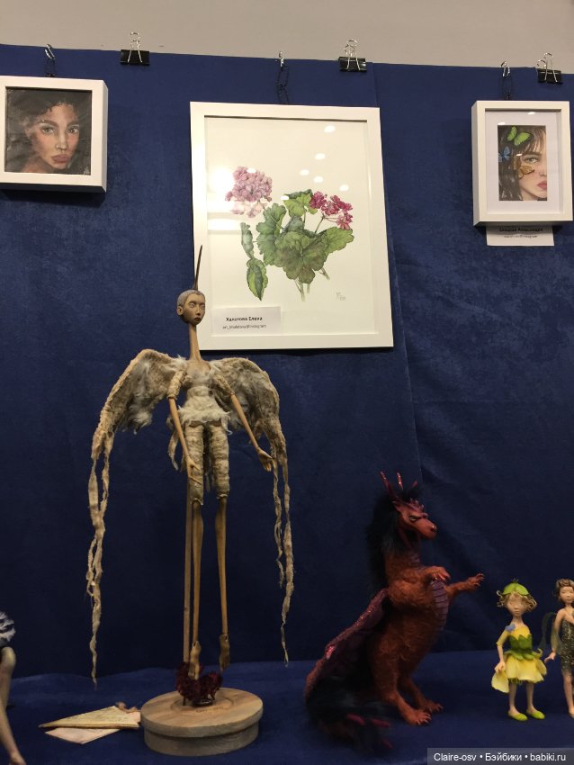 Весенний бал авторских кукол на Тишинке - ч3