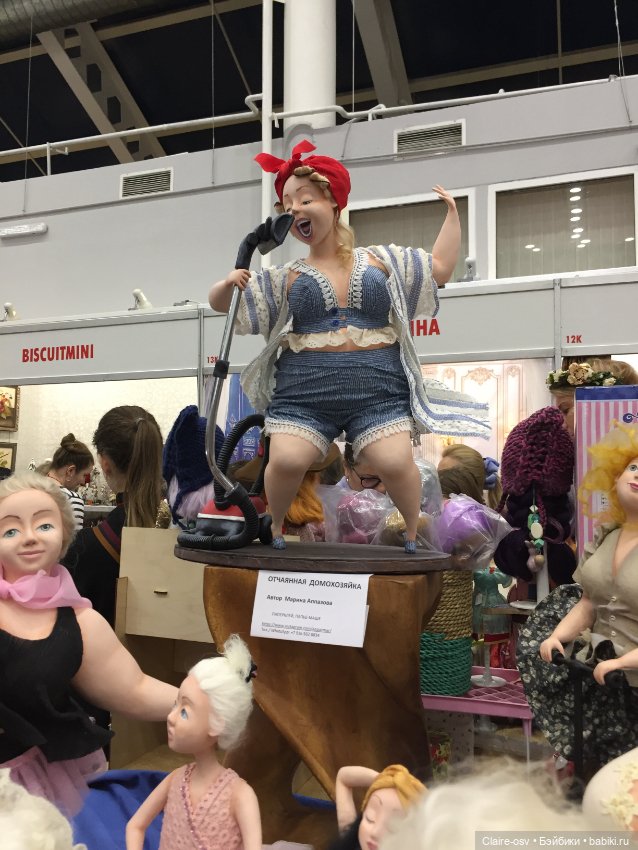 Весенний бал авторских кукол на Тишинке - ч1