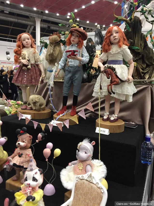 Весенний бал авторских кукол на Тишинке - ч2