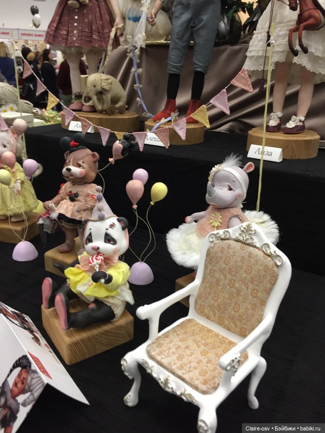 Весенний бал авторских кукол на Тишинке - ч2