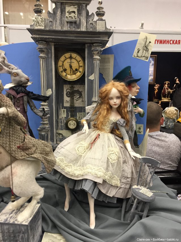 Весенний бал авторских кукол на Тишинке - ч1