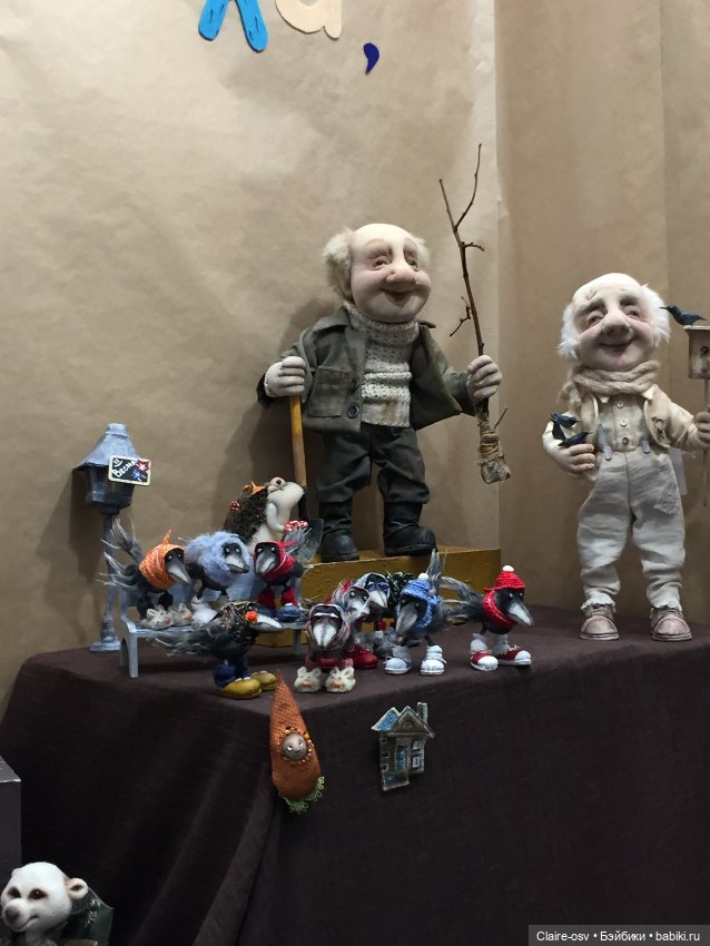 Весенний бал авторских кукол на Тишинке - ч2