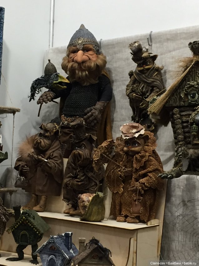 Весенний бал авторских кукол на Тишинке - ч1