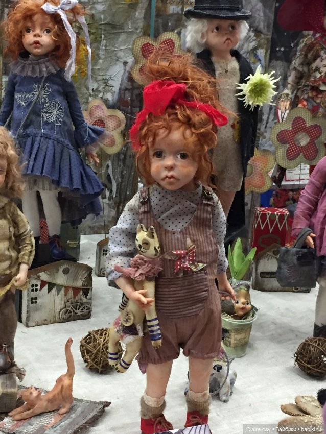 Весенний бал авторских кукол на Тишинке - ч1