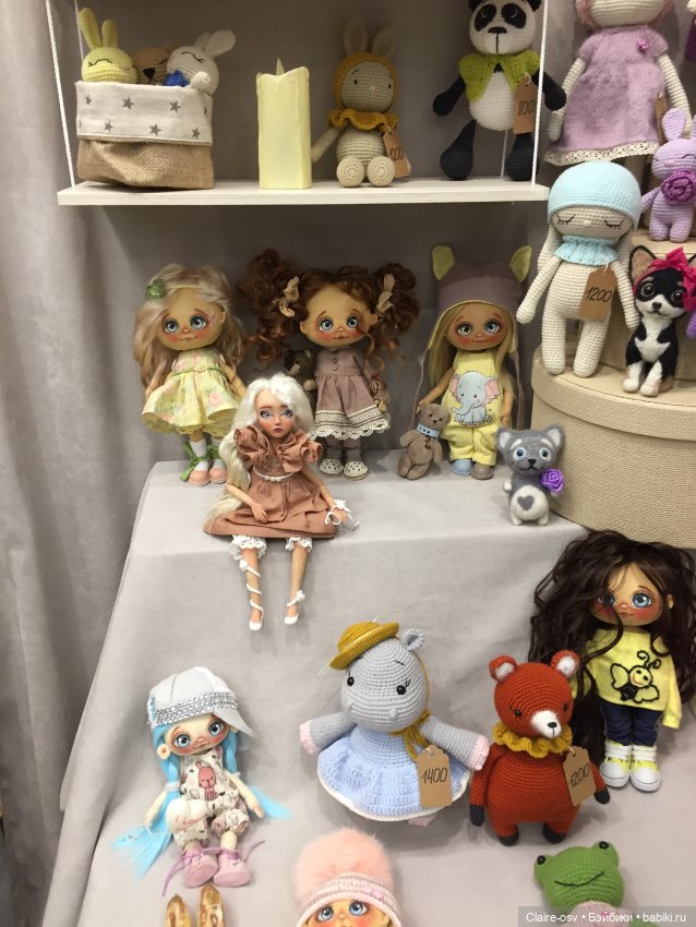 Весенний бал авторских кукол на Тишинке - ч3