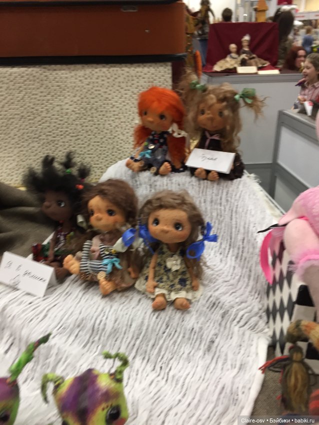 Весенний бал авторских кукол на Тишинке - ч3