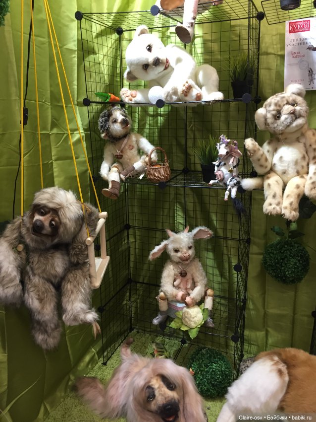 Весенний бал авторских кукол на Тишинке - ч2