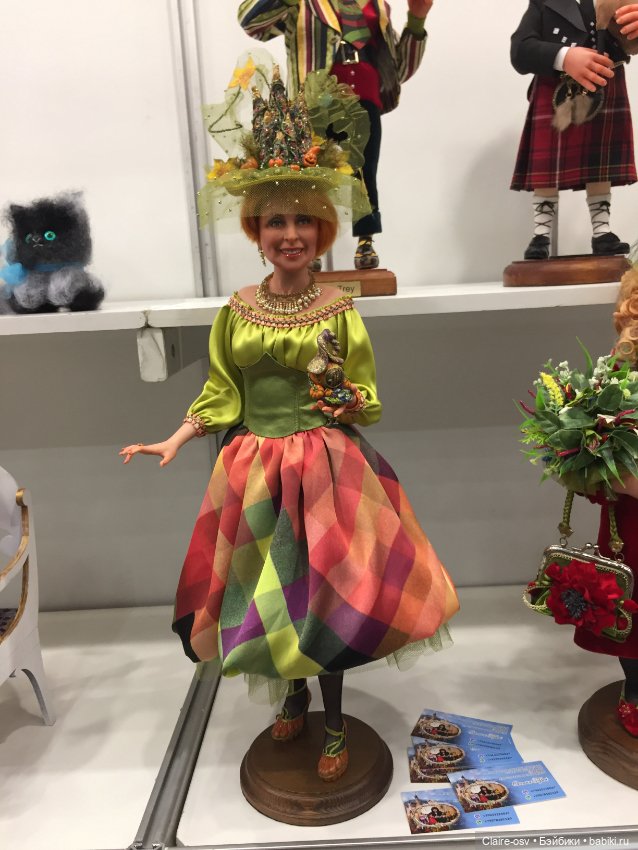 Весенний бал авторских кукол на Тишинке - ч2