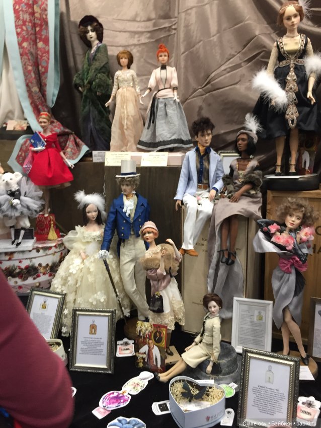 Весенний бал авторских кукол на Тишинке - ч5