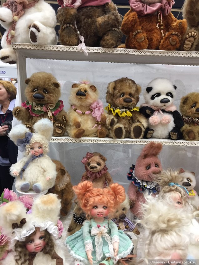 Весенний бал авторских кукол на Тишинке - ч5