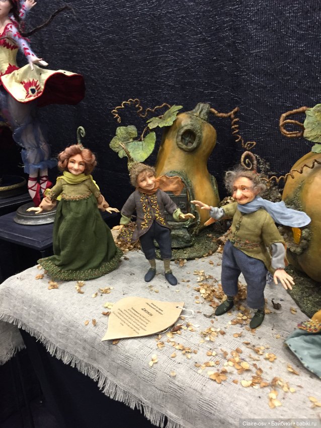 Весенний бал авторских кукол на Тишинке - ч5