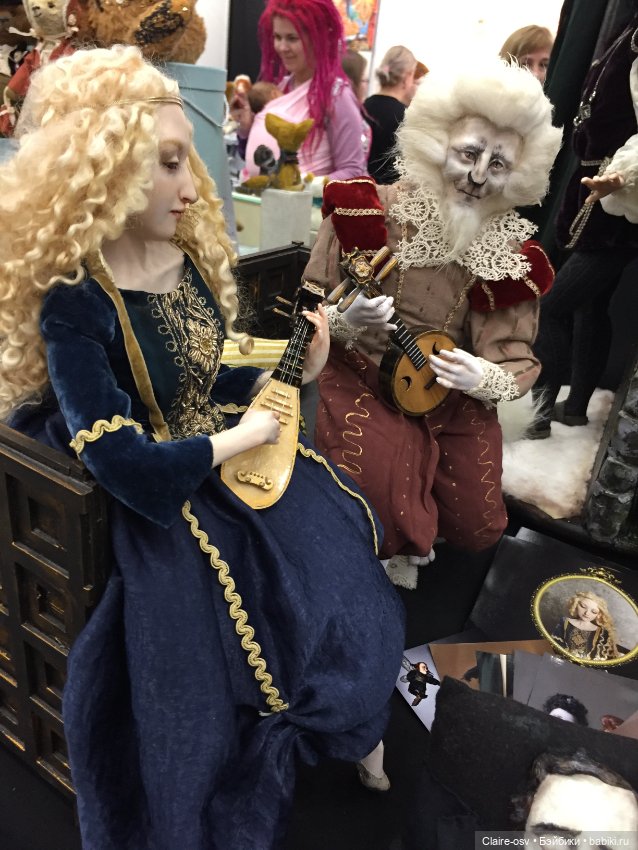 Весенний бал авторских кукол на Тишинке - ч5