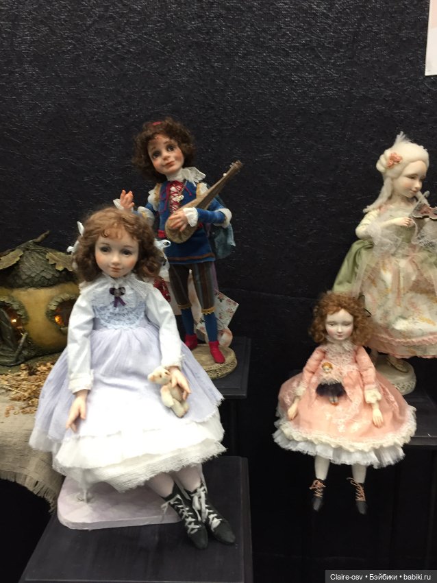 Весенний бал авторских кукол на Тишинке - ч5