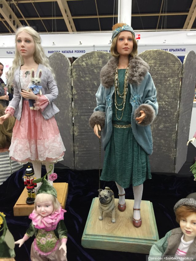 Весенний бал авторских кукол на Тишинке - ч5