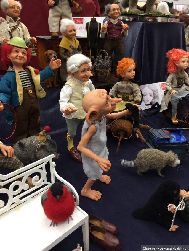 Весенний бал авторских кукол на Тишинке - ч5