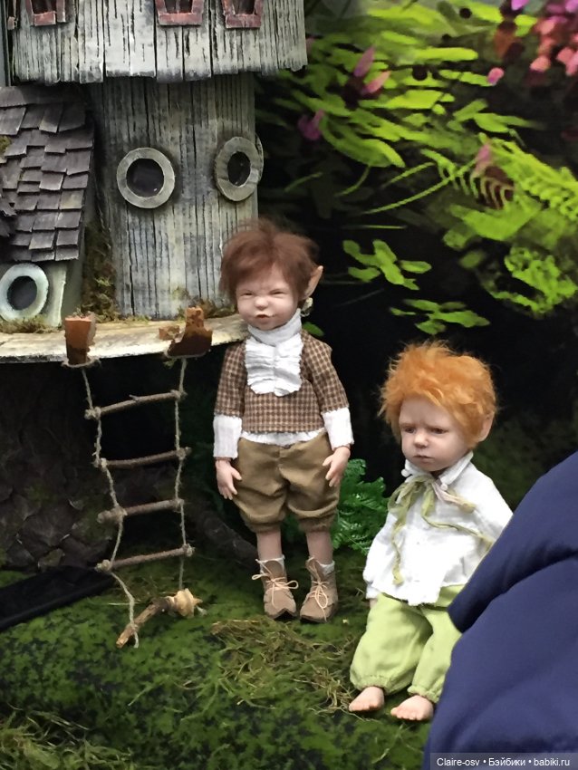 Весенний бал авторских кукол на Тишинке - ч4