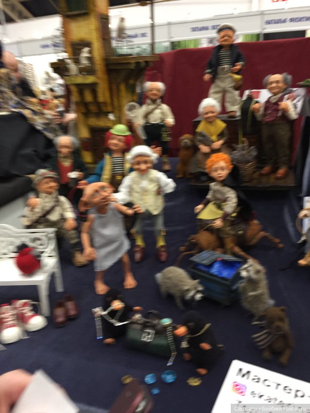 Весенний бал авторских кукол на Тишинке - ч5