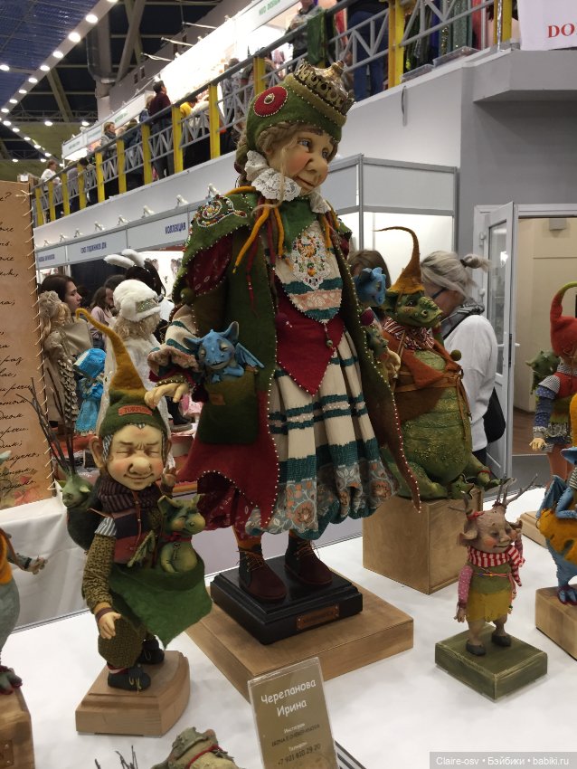 Весенний бал авторских кукол на Тишинке - ч4