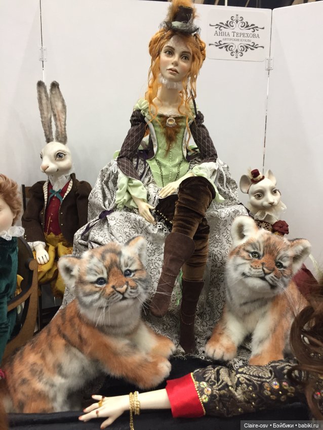 Весенний бал авторских кукол на Тишинке - ч5