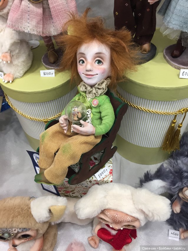 Весенний бал авторских кукол на Тишинке - ч4